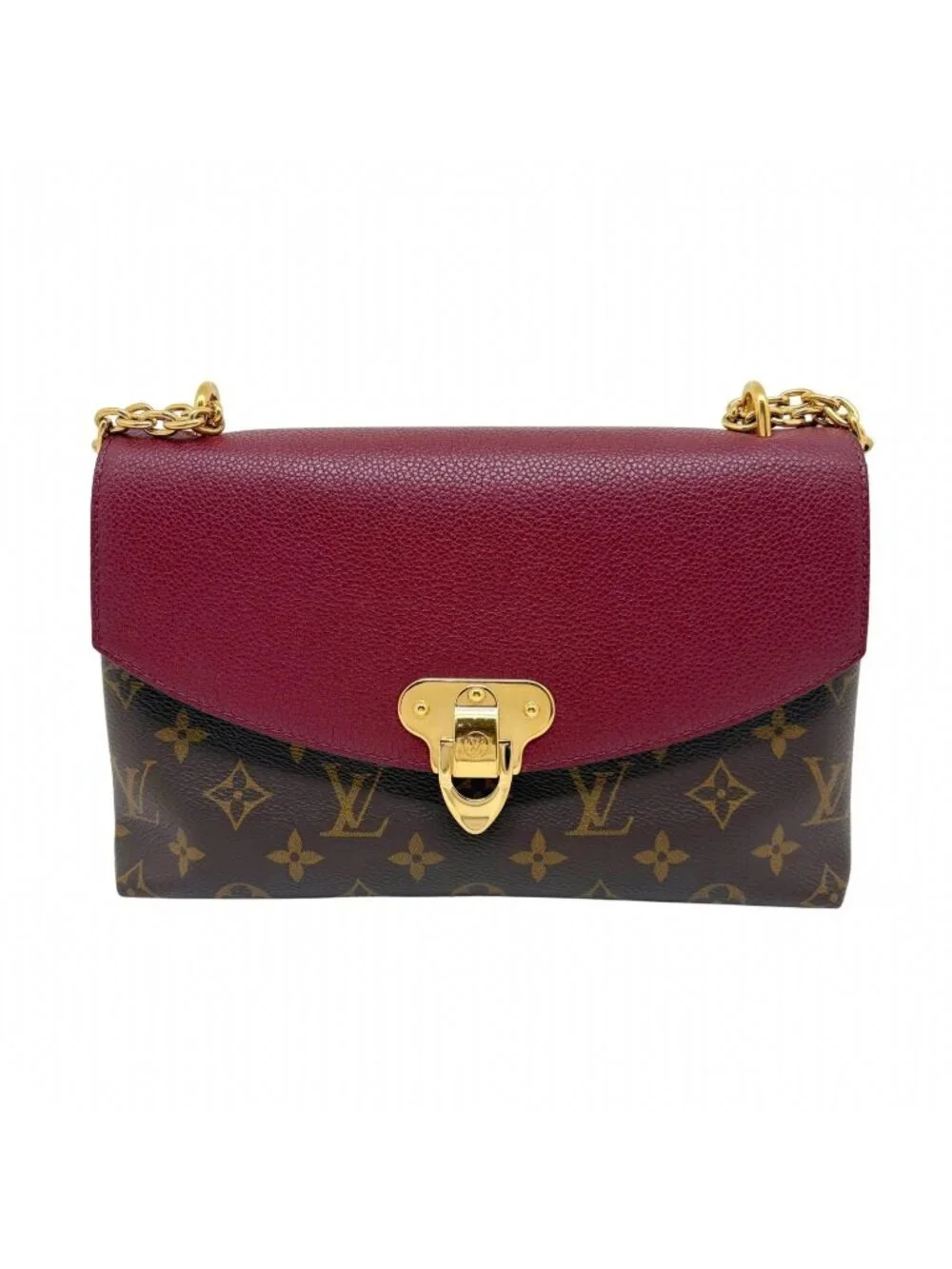 Louis Vuitton Saint Placide Monogram Bordeaux Shoulder Bag